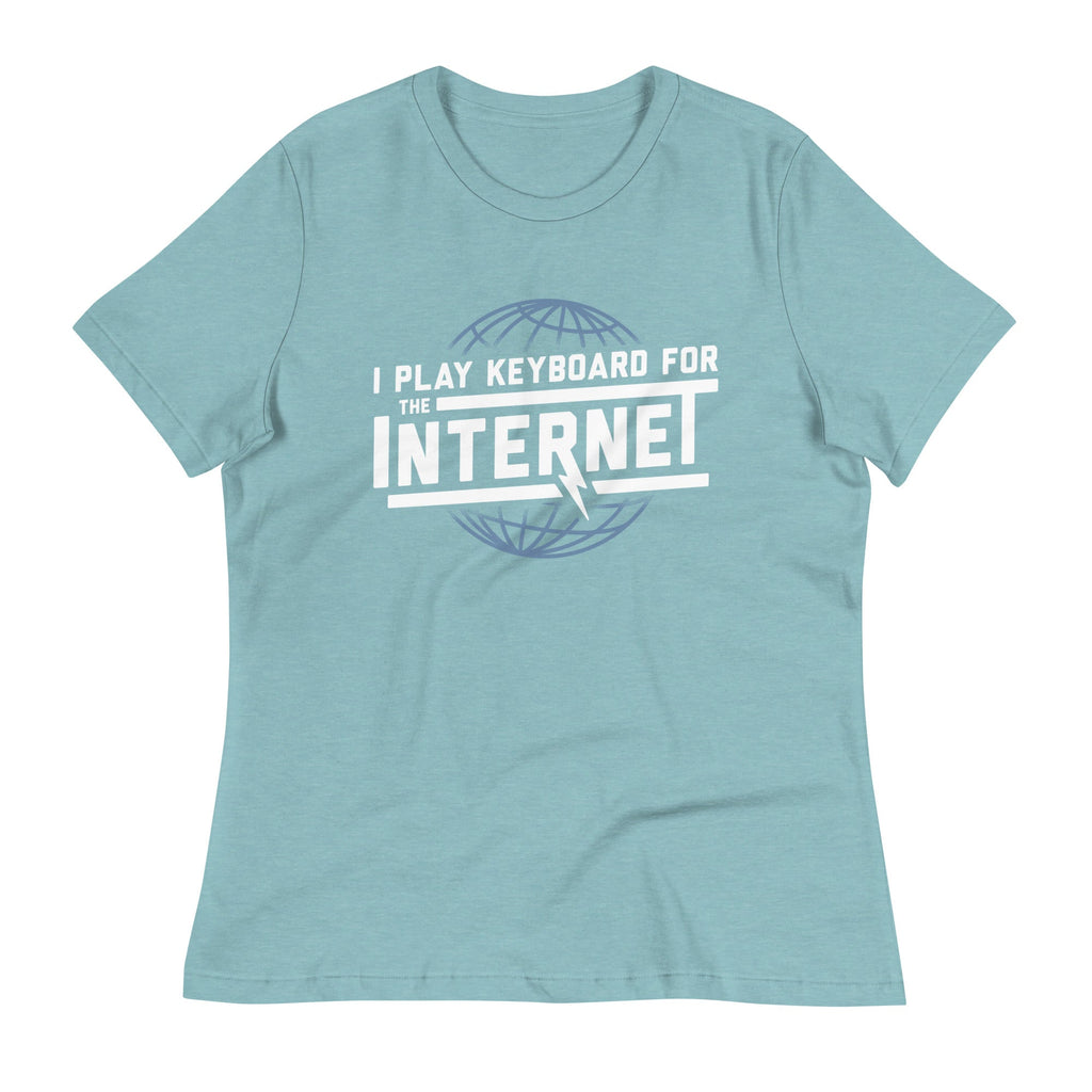 I Play Keyboard For The Internet Women's Signature Tee product image 4