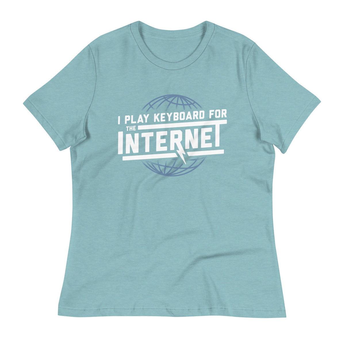 I Play Keyboard For The Internet Women's Signature Tee product image 4