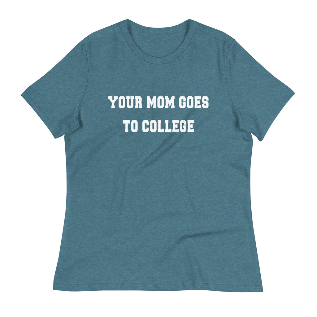 Your Mom Goes To College Women's Signature Tee product image 6