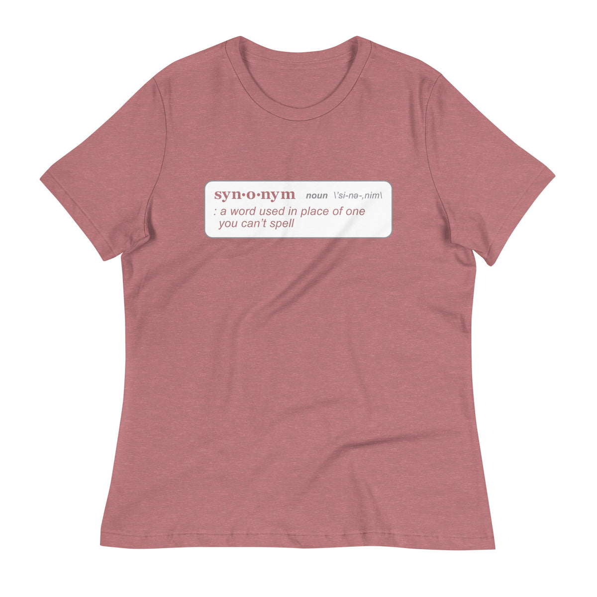 Synonym Definition Women's Signature Tee product image 6