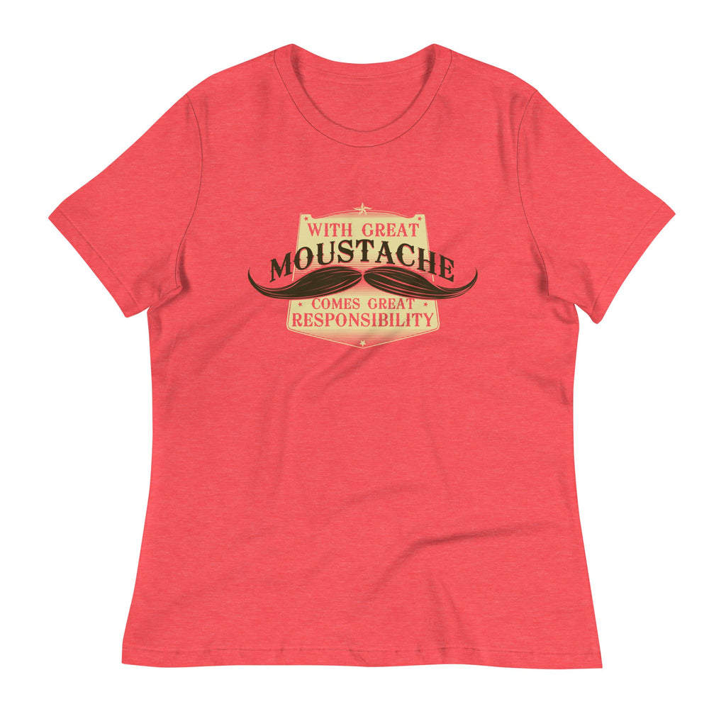 With Great Moustache Women's Signature Tee product image 2