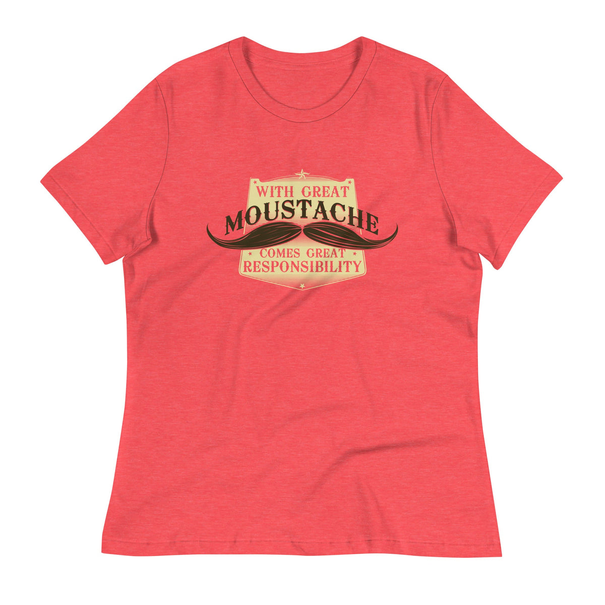 With Great Moustache Women's Signature Tee product image 2