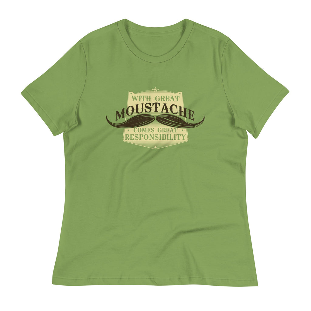 With Great Moustache Women's Signature Tee product image 1