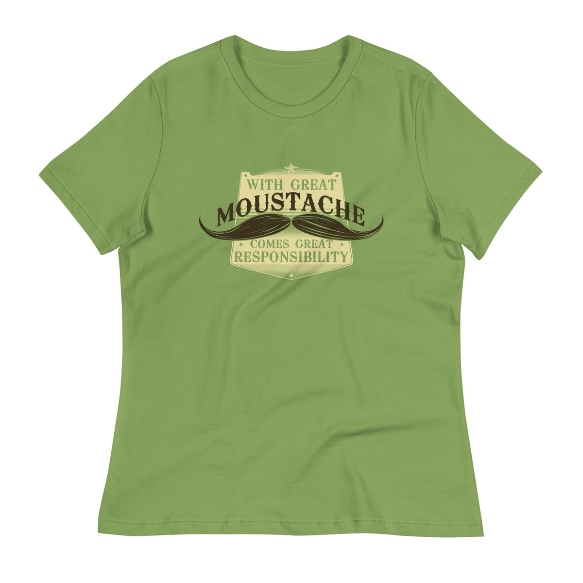 With Great Moustache Women's Signature Tee product image 1
