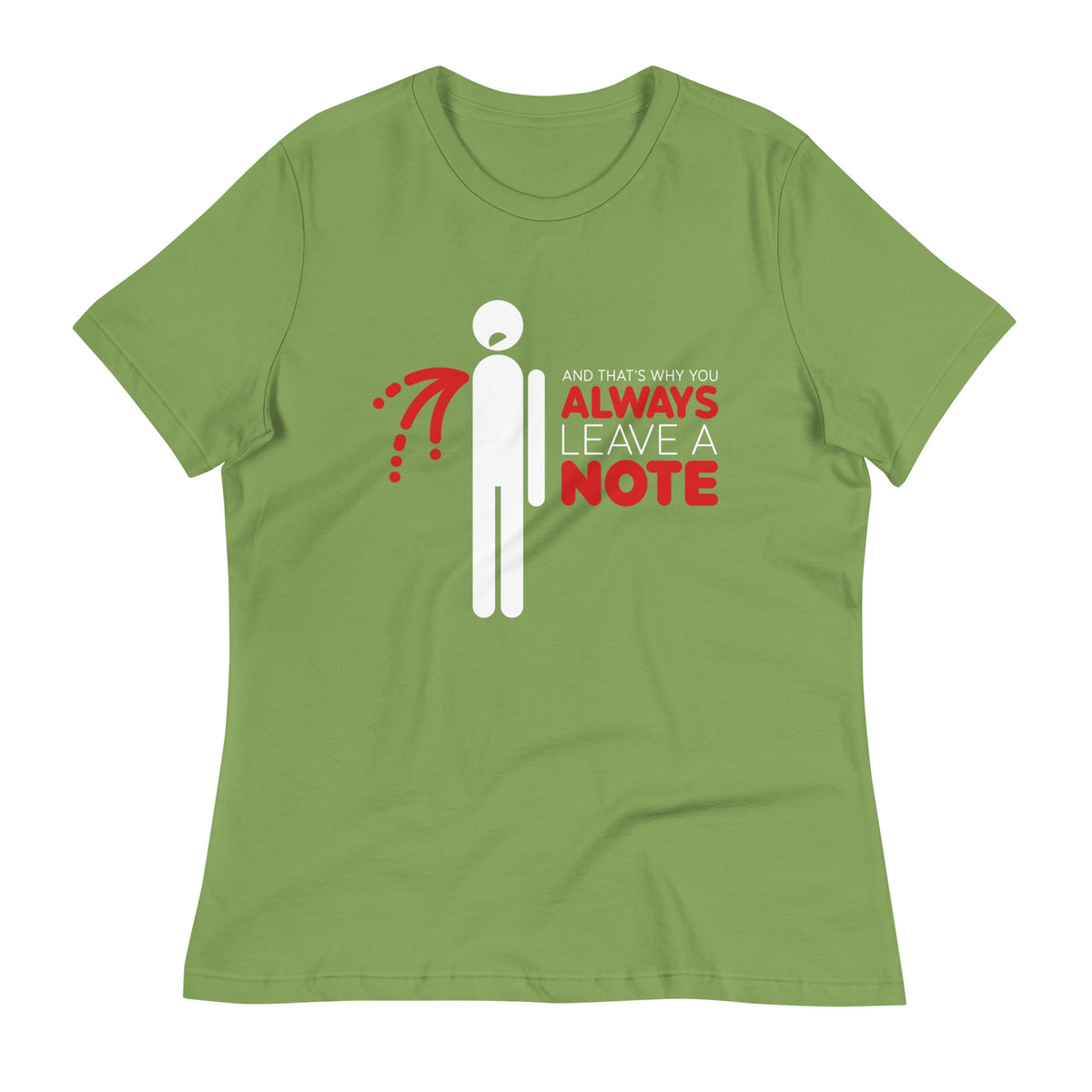 Always Leave A Note Women's Signature Tee product image 5
