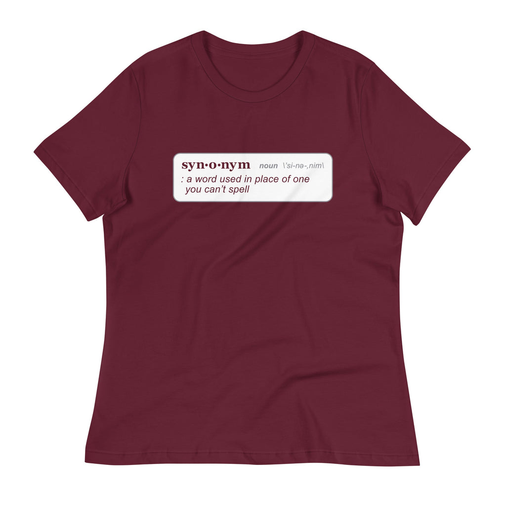 Synonym Definition Women's Signature Tee product image 3