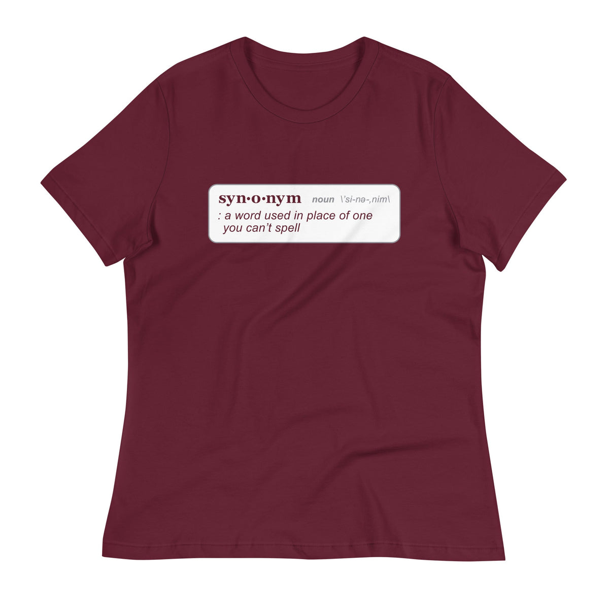 Synonym Definition Women's Signature Tee product image 3