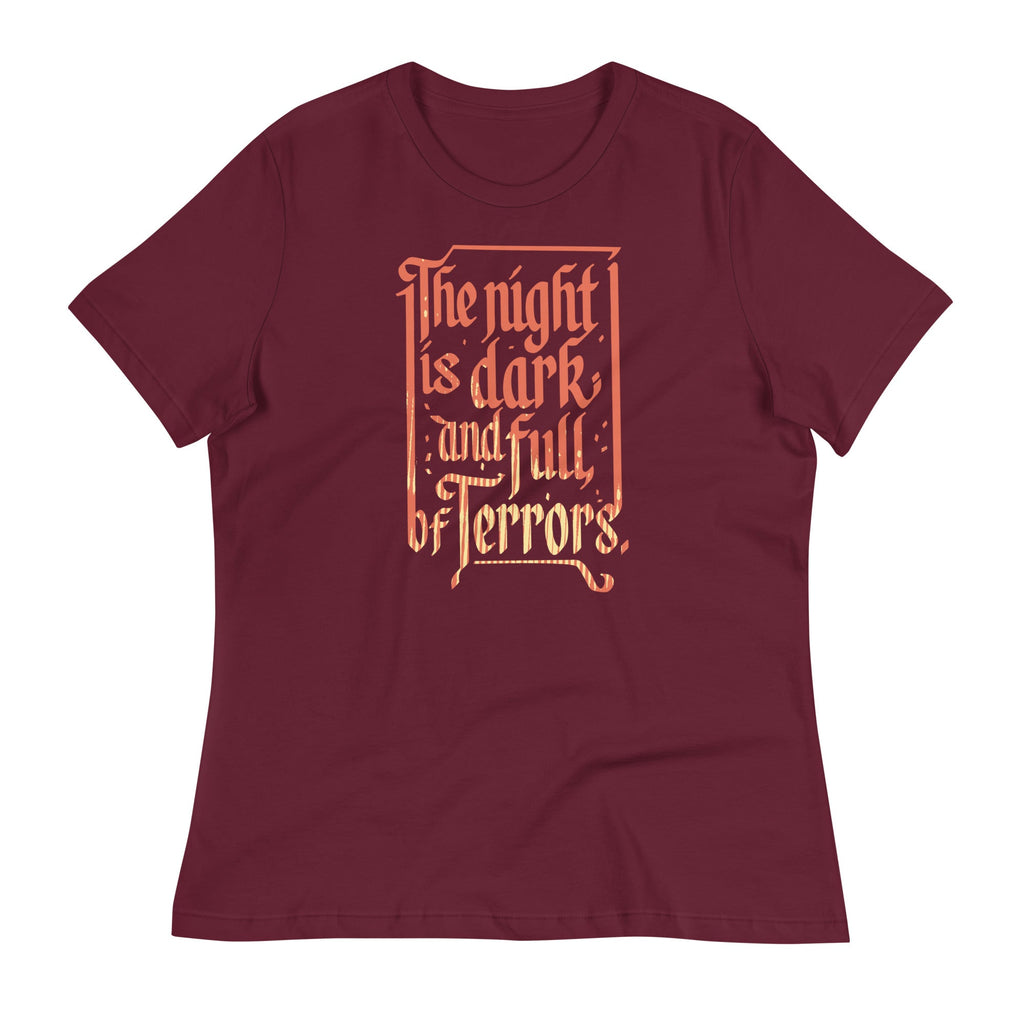 The Night Is Dark And Full Of Terrors Women's Signature Tee product image 4