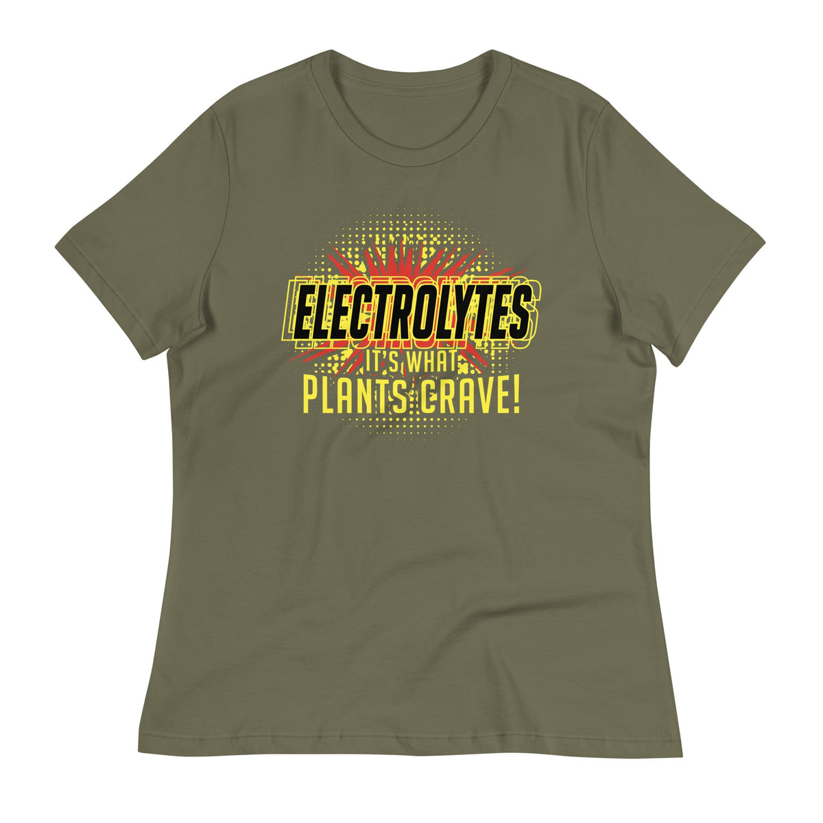 Electrolytes, It's What Plants Crave! Women's Signature Tee product image 4