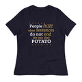Sentences That End In Potato Women's Signature Tee product image 1