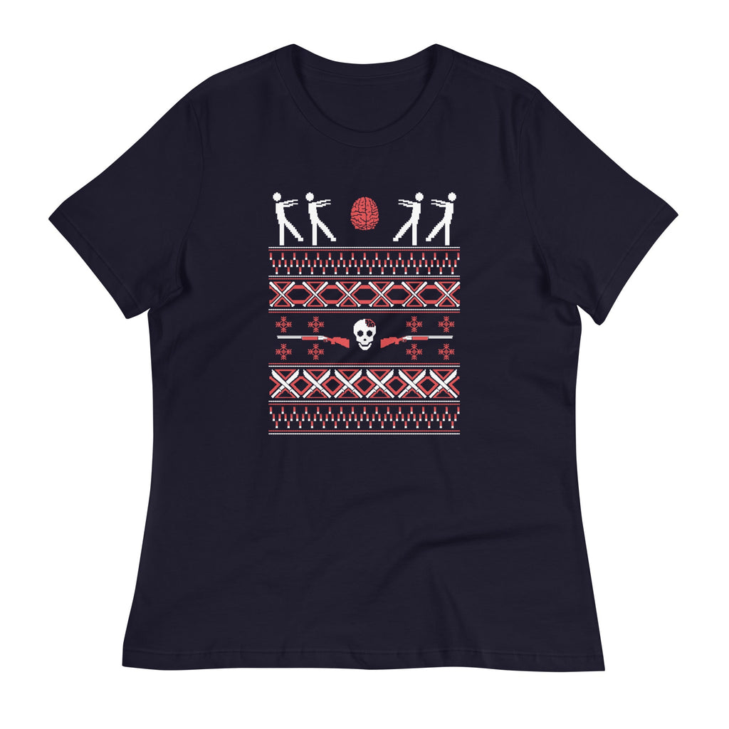 Zombie Christmas Sweater Women's Signature Tee product image 1