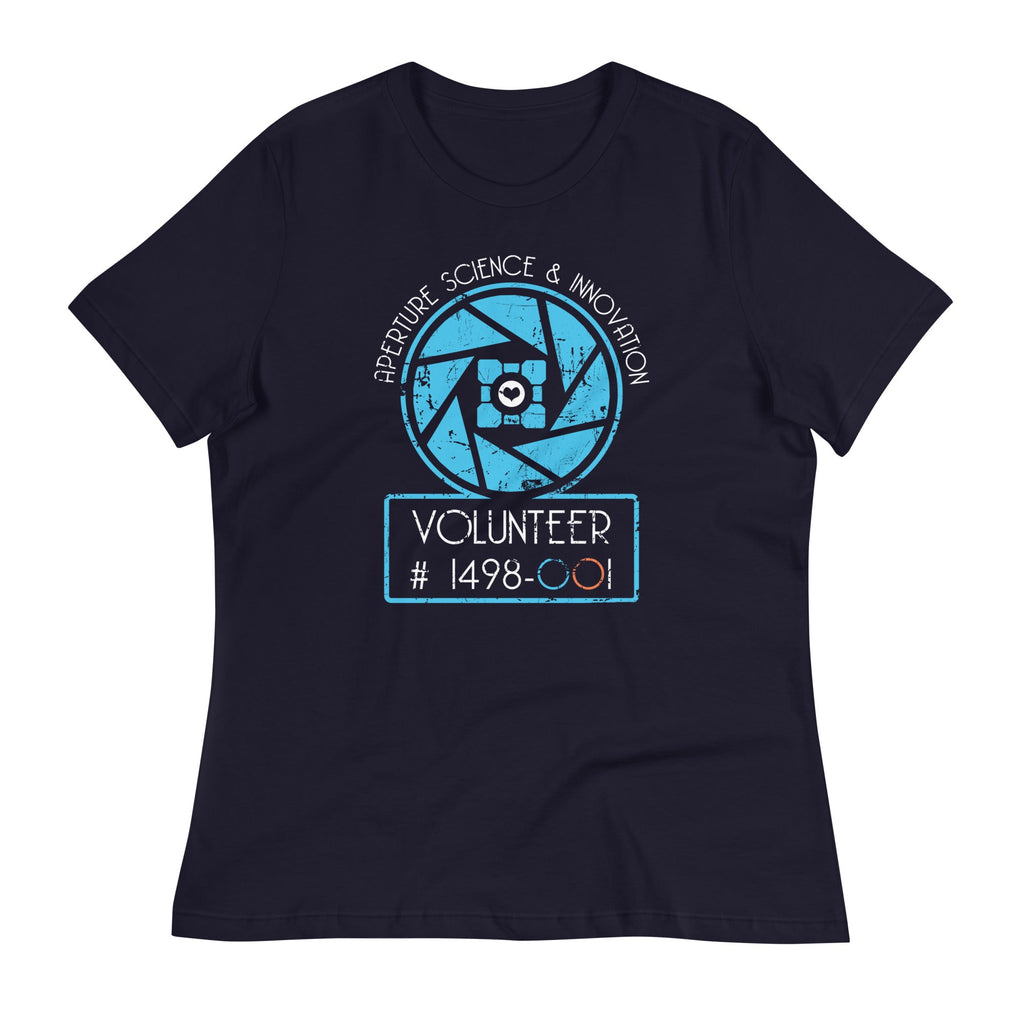 Aperture Science Volunteer Women's Signature Tee product image 3
