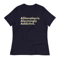 Alliteration Is Alarmingly Addictive Women's Signature Tee product image 1