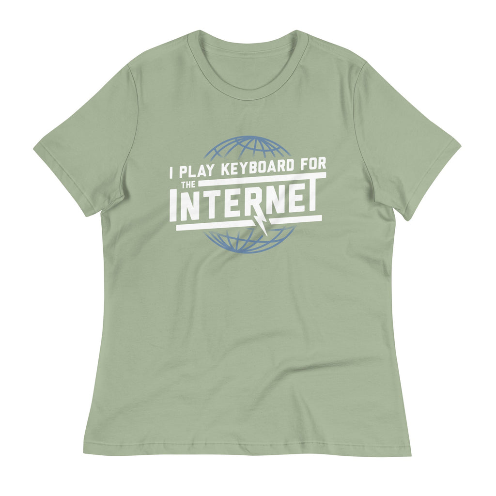 I Play Keyboard For The Internet Women's Signature Tee product image 7
