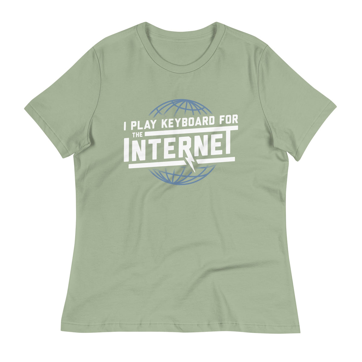 I Play Keyboard For The Internet Women's Signature Tee product image 7