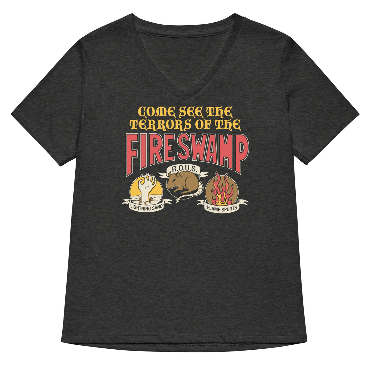 The Fire Swamp Women's V-Neck Tee product image 2