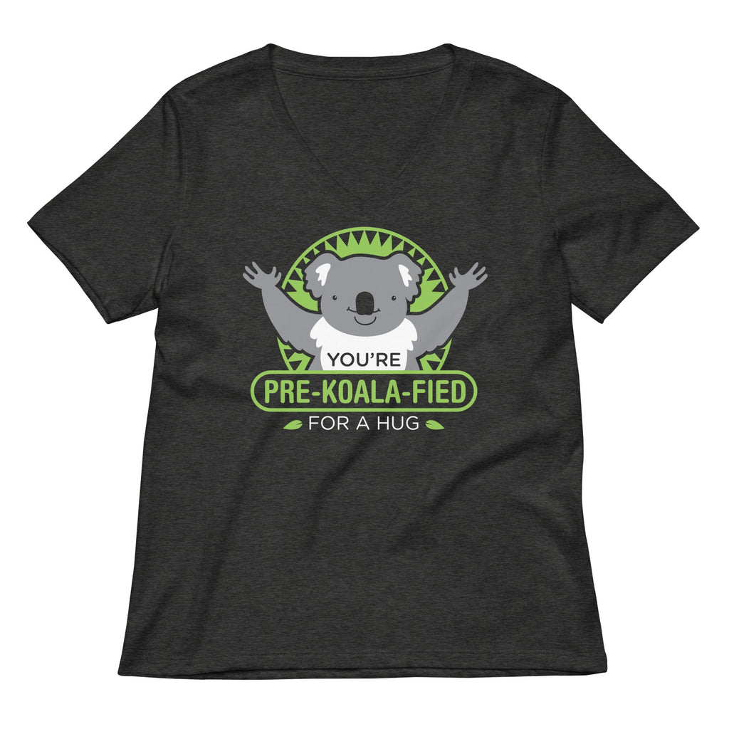 You're Pre-Koala-Fied For A Hug Women's V-Neck Tee product image 2