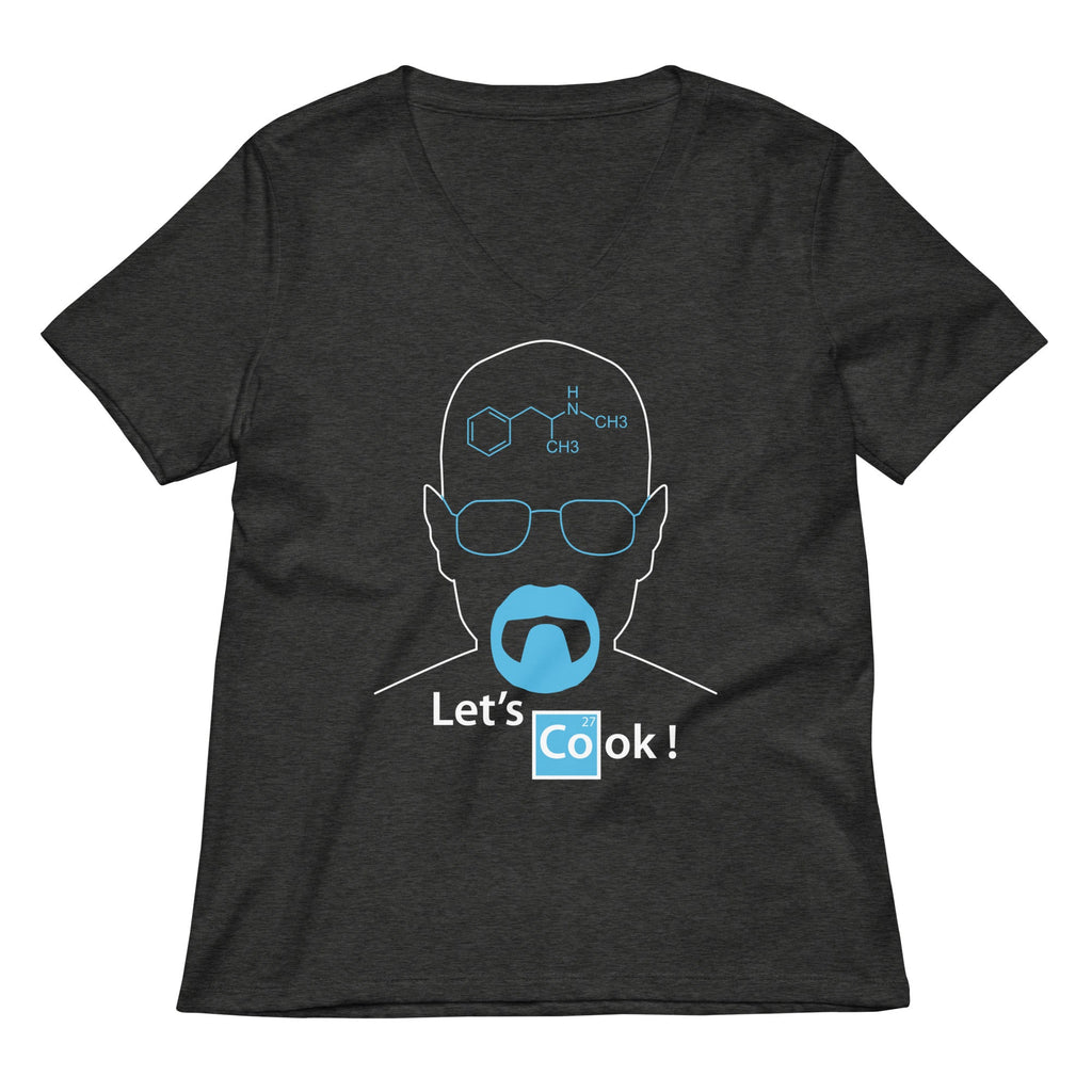 Let's Cook Women's V-Neck Tee product image 3