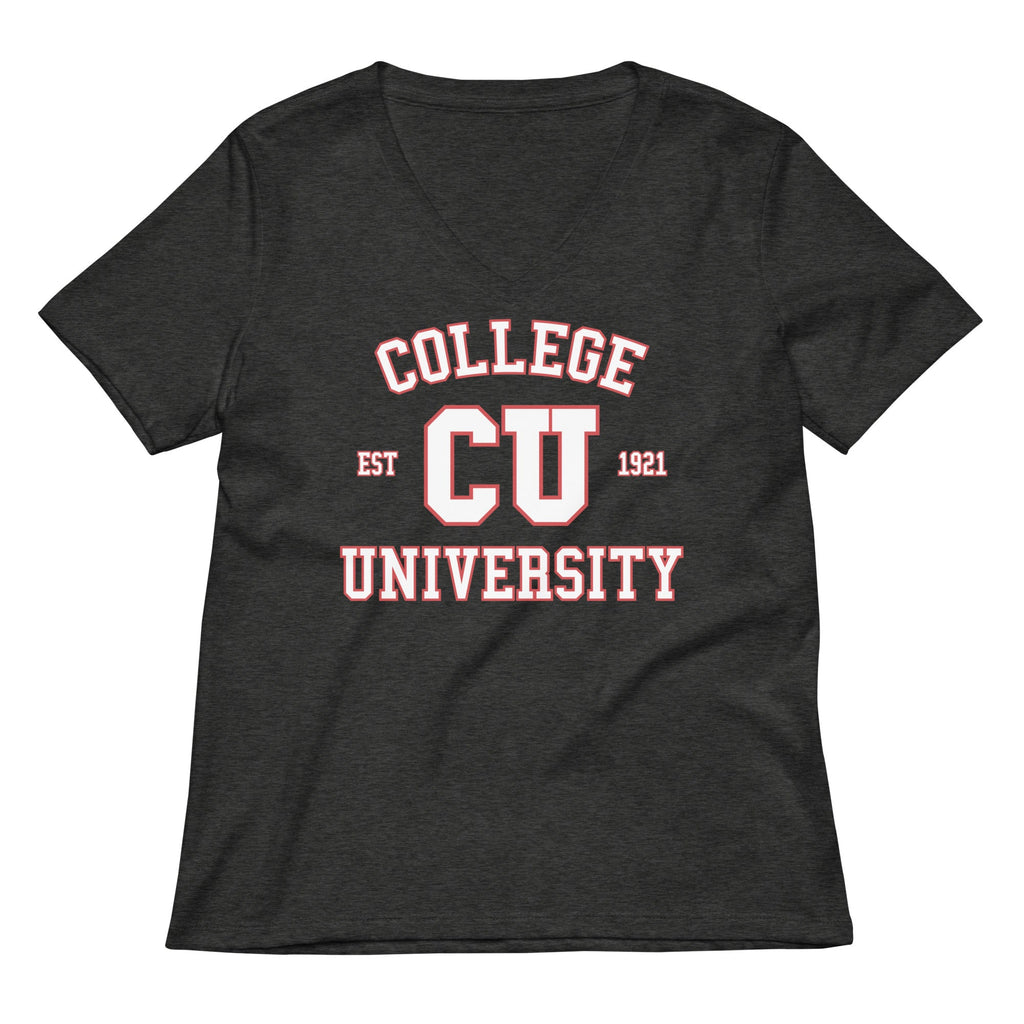 College University Women's V-Neck Tee product image 3