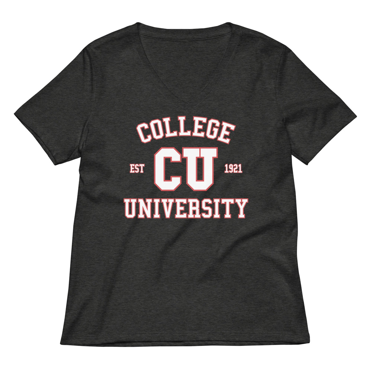 College University Women's V-Neck Tee product image 3