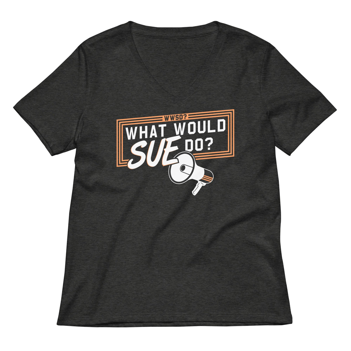 What Would Sue Do? Women's V-Neck Tee product image 3