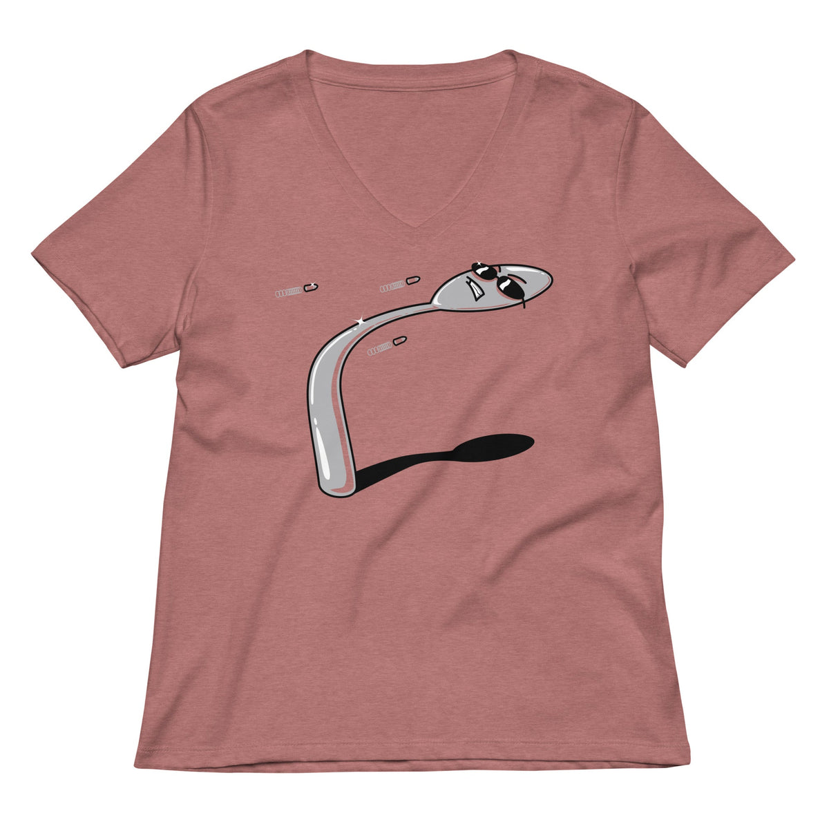 There Is No Spoon Women's V-Neck Tee product image 2