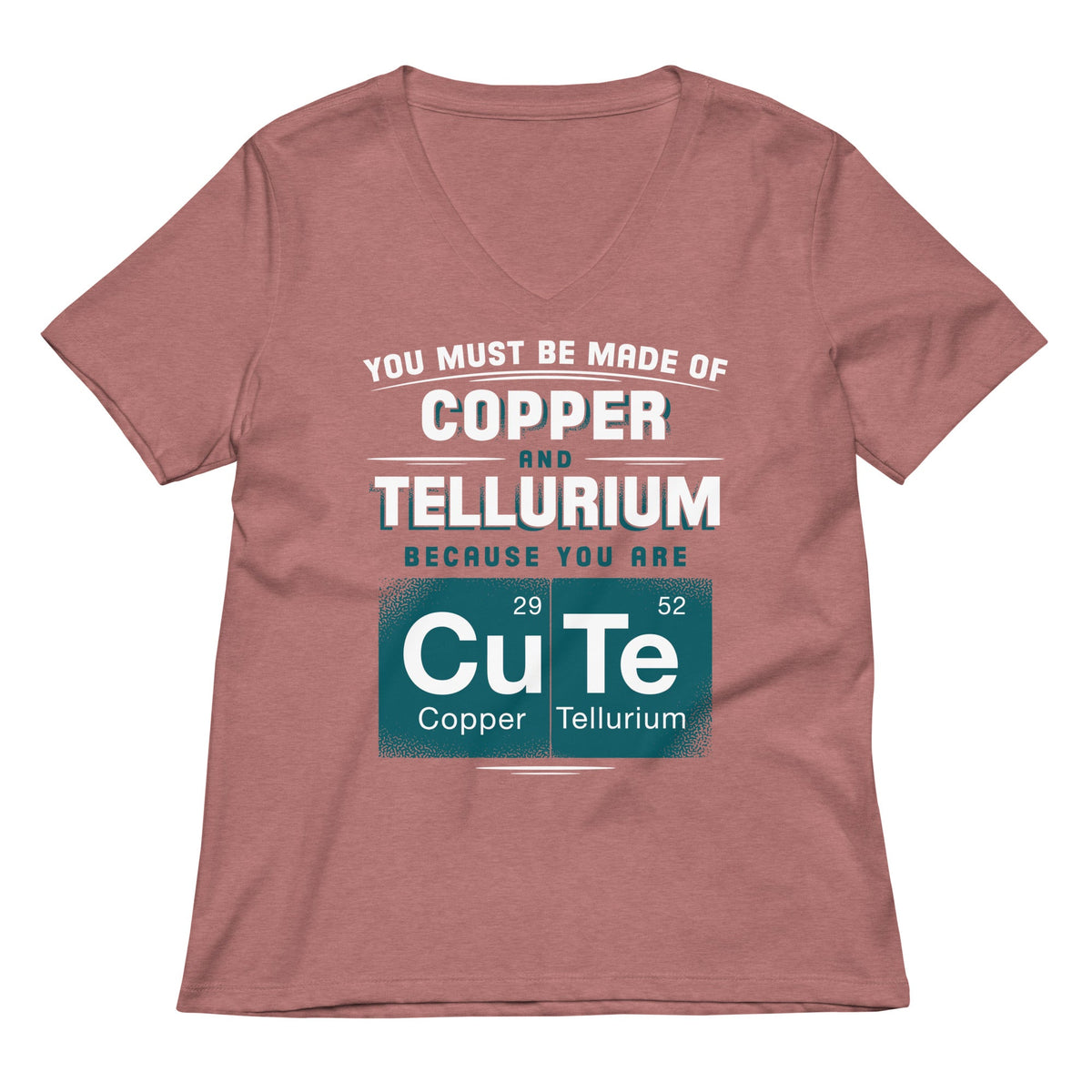 You Are CuTe Women's V-Neck Tee product image 3