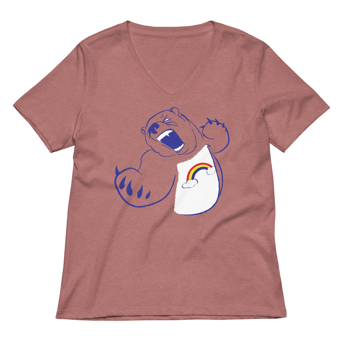 Scarebear Women's V-Neck Tee product image 1