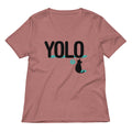 YOLO Cat Women's V-Neck Tee product image 1