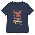 The Night Is Dark And Full Of Terrors Women's V-Neck Tee product image 1