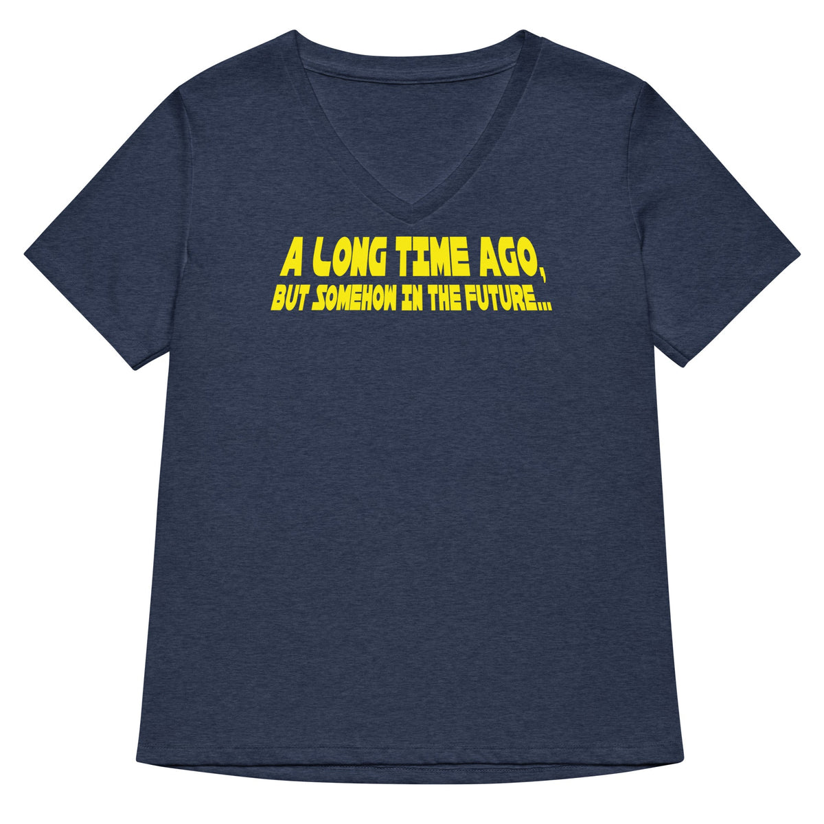 A Long Time Ago, But Somehow In The Future Women's V-Neck product image 1