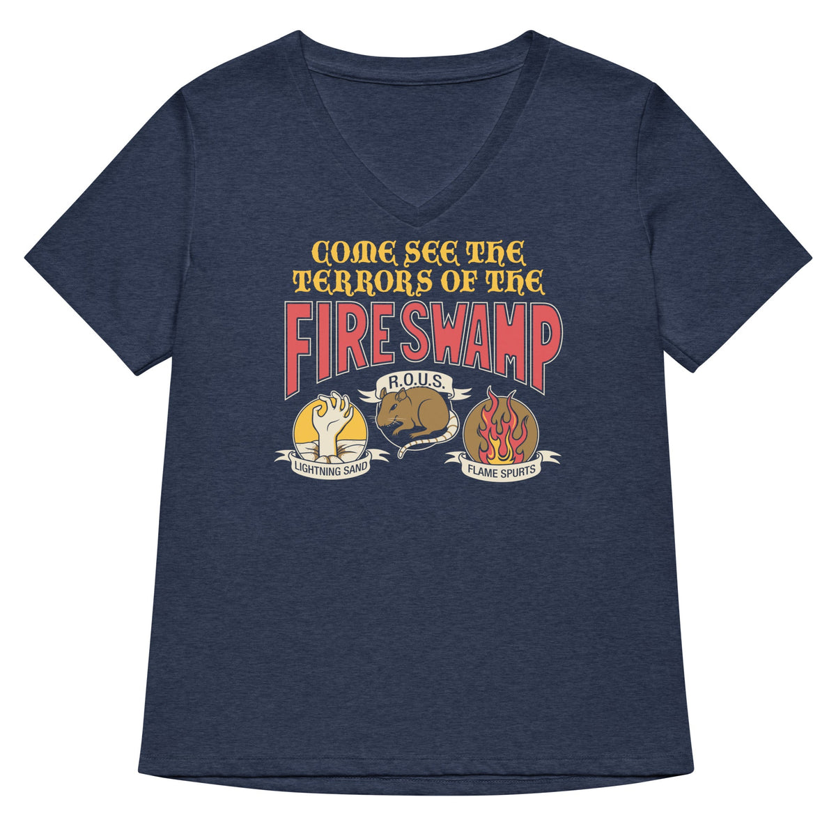 The Fire Swamp Women's V-Neck Tee product image 1