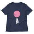 Bubble Moon Women's V-Neck Tee product image 1