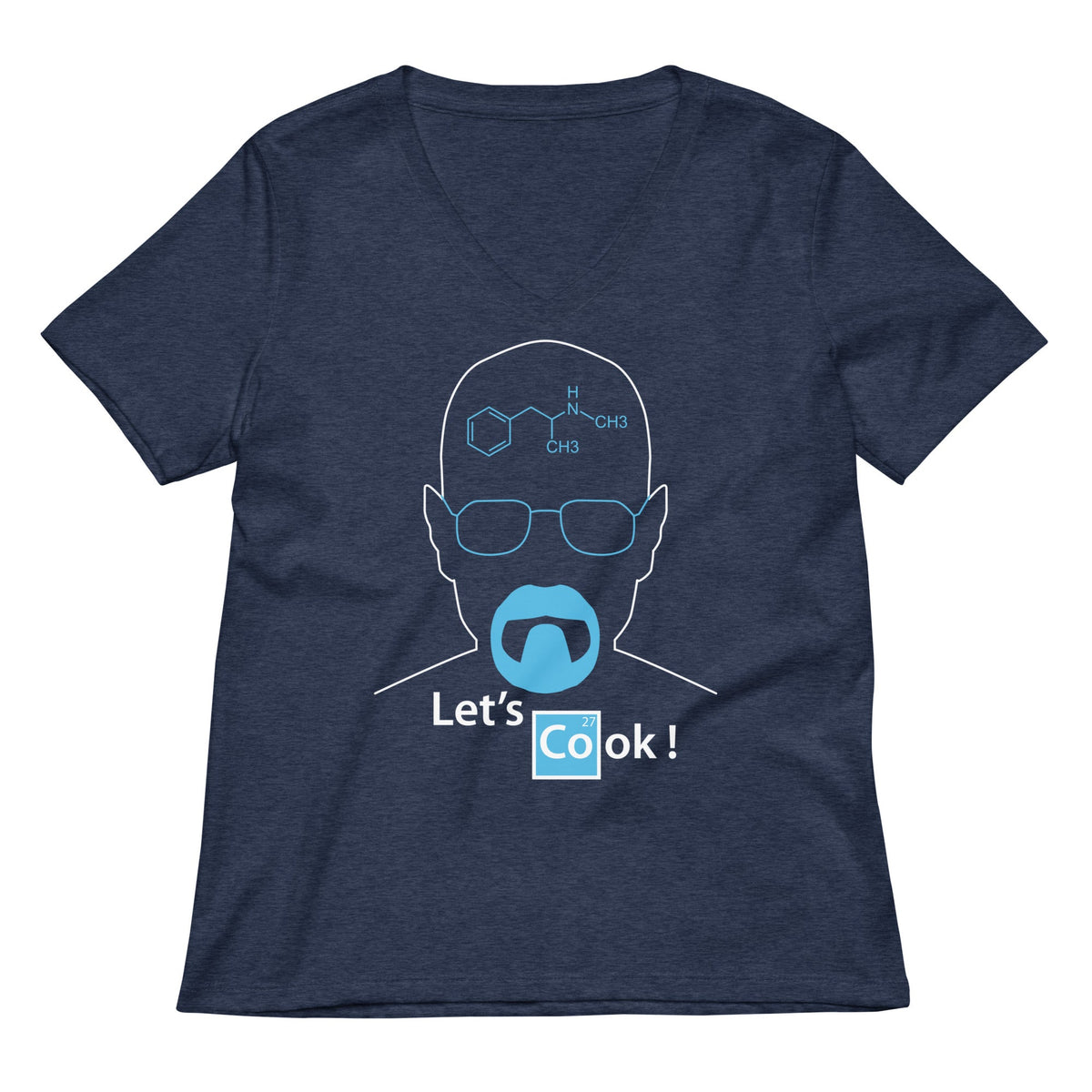 Let's Cook Women's V-Neck Tee product image 2