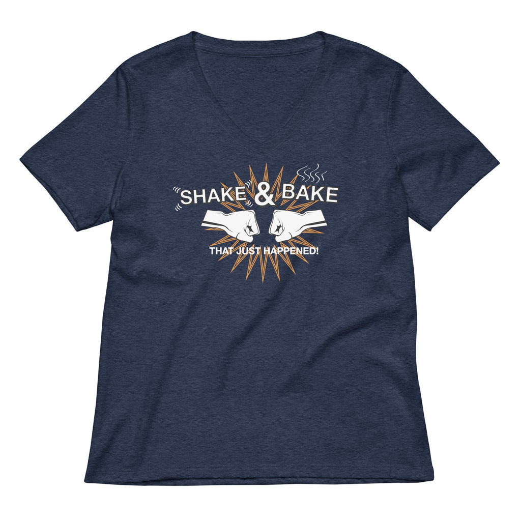 Shake & Bake Women's V-Neck Tee product image 2