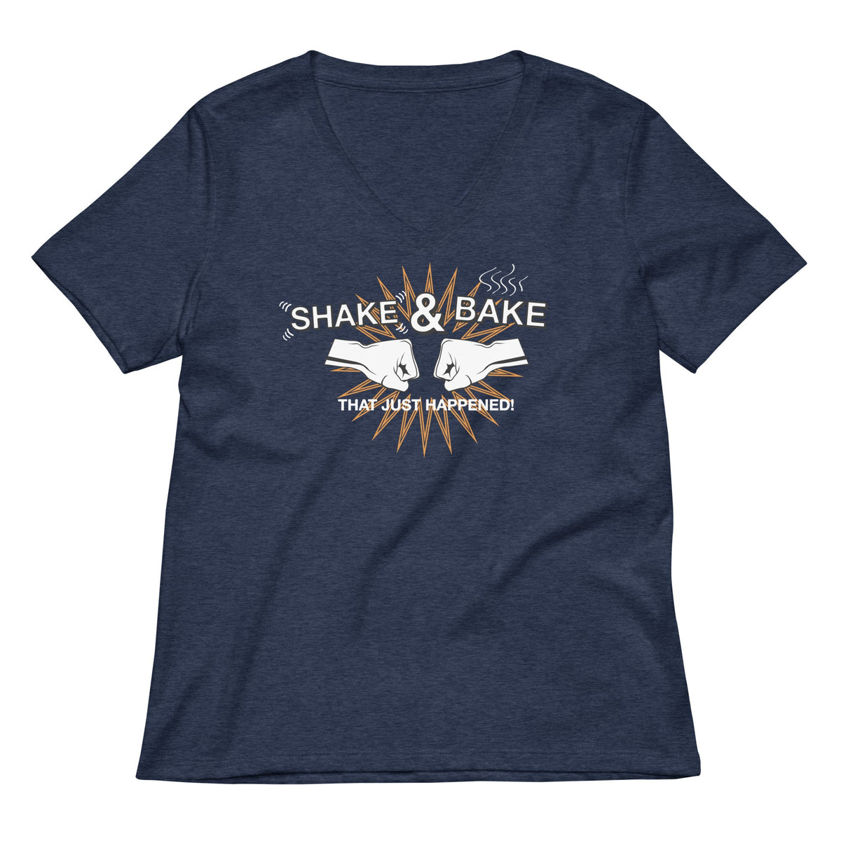 Shake & Bake Women's V-Neck Tee product image 2