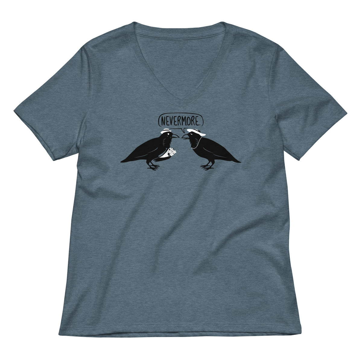 Nevermore Women's V-Neck Tee product image 1