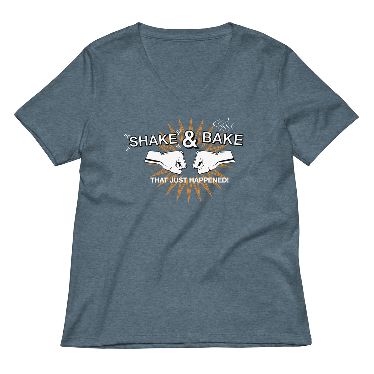 Shake & Bake Women's V-Neck Tee product image 4