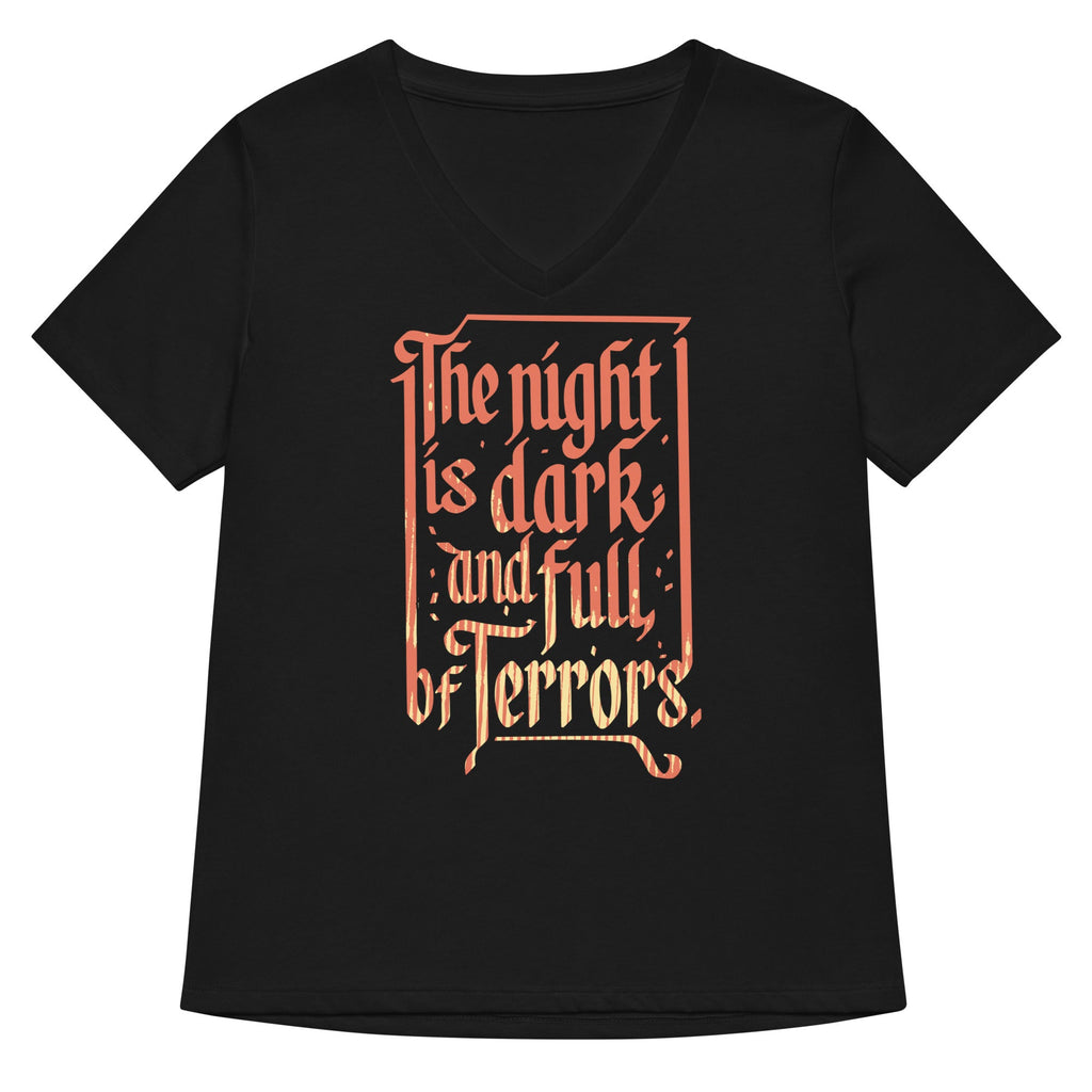 The Night Is Dark And Full Of Terrors Women's V-Neck Tee product image 3
