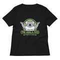 You're Pre-Koala-Fied For A Hug Women's V-Neck Tee product image 1