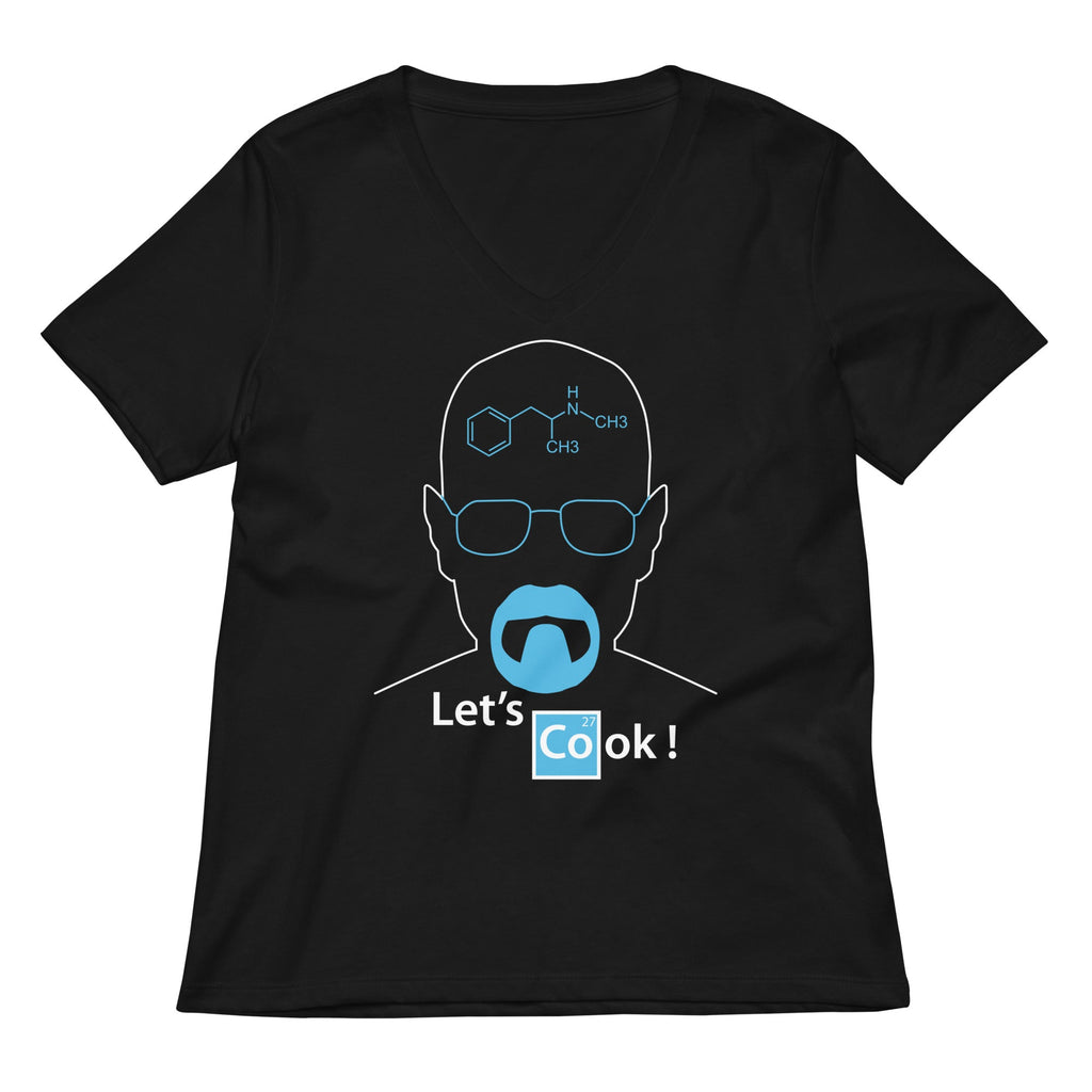 Let's Cook Women's V-Neck Tee product image 1