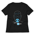 Let's Cook Women's V-Neck Tee product image 1