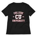 College University Women's V-Neck Tee product image 1