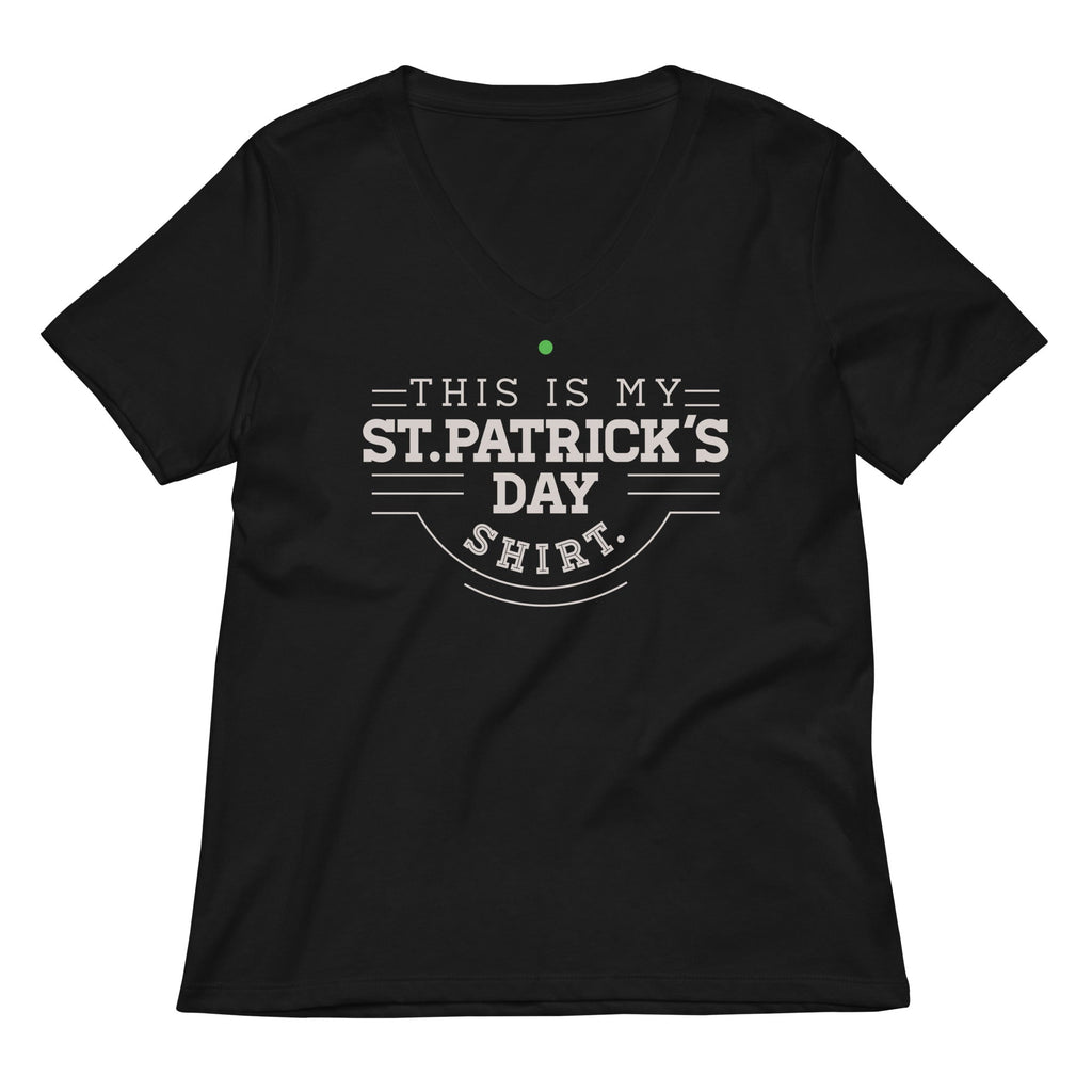 This Is My St. Patrick's Day Shirt Women's V-Neck Tee product image 1