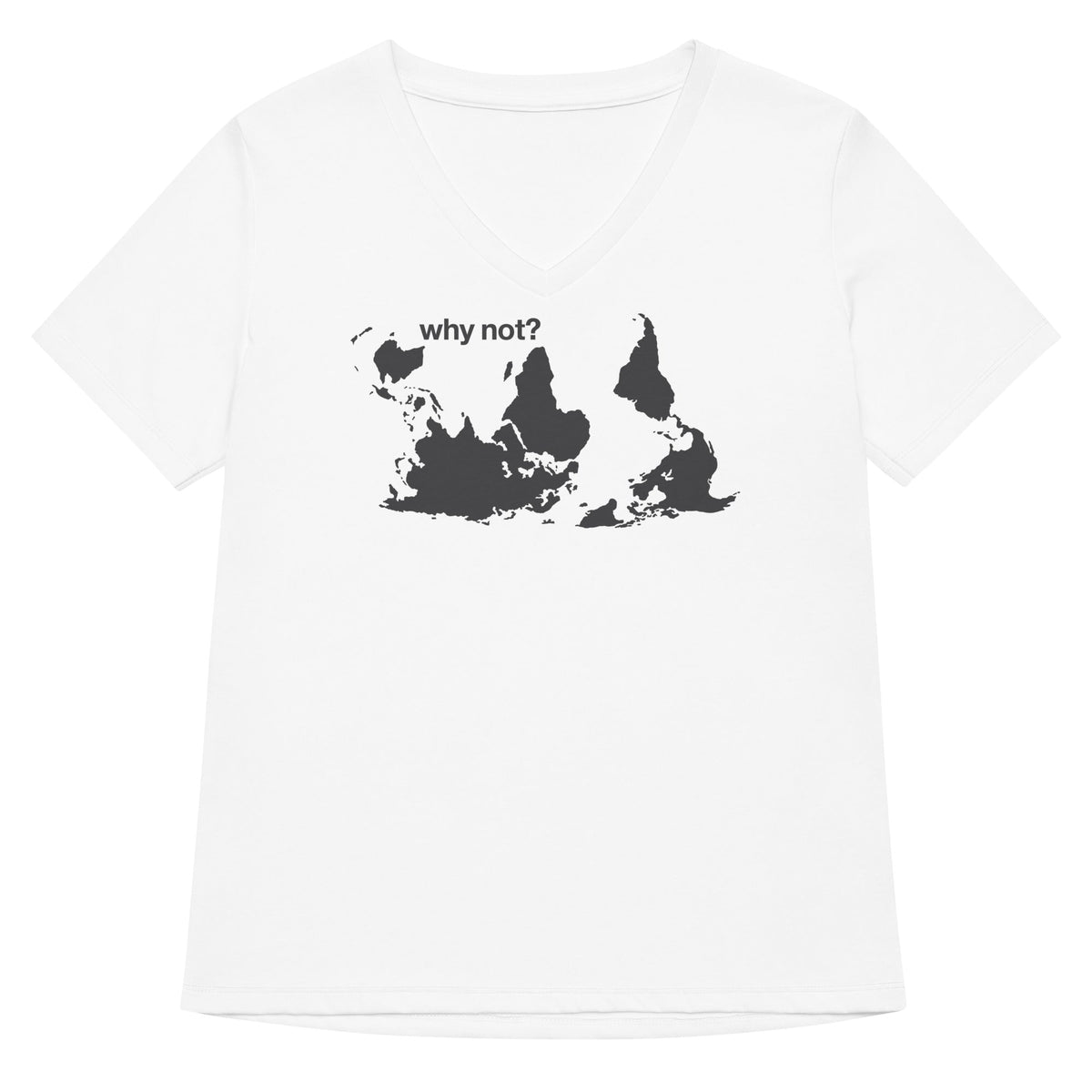 Why Not? Women's V-Neck Tee product image 1