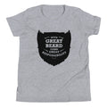 With Great Beard Comes Responsibility Kid's Youth Tee product image 1