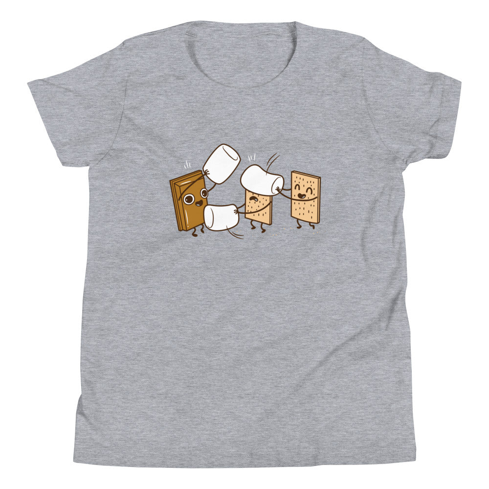 How S'mores Are Made Kid's Youth Tee product image 6