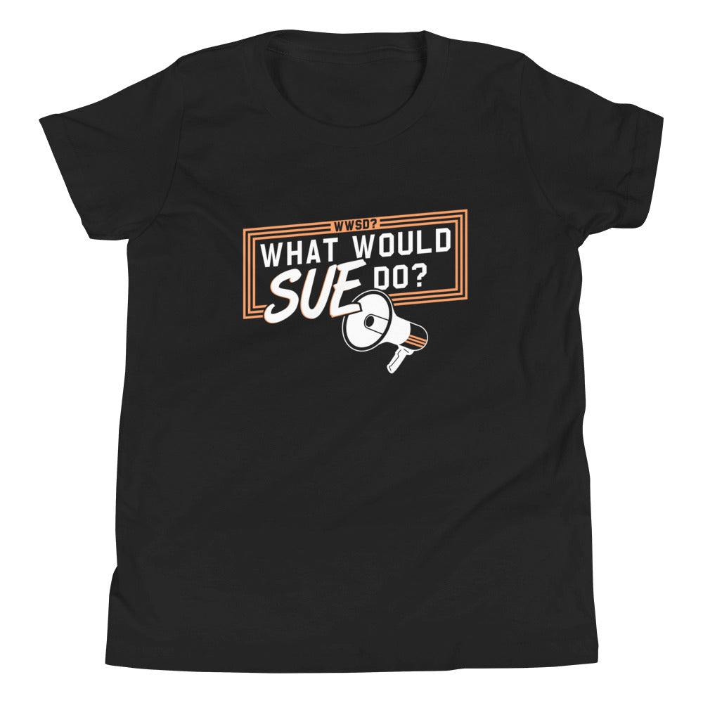What Would Sue Do? Kid's Youth Tee product image 3