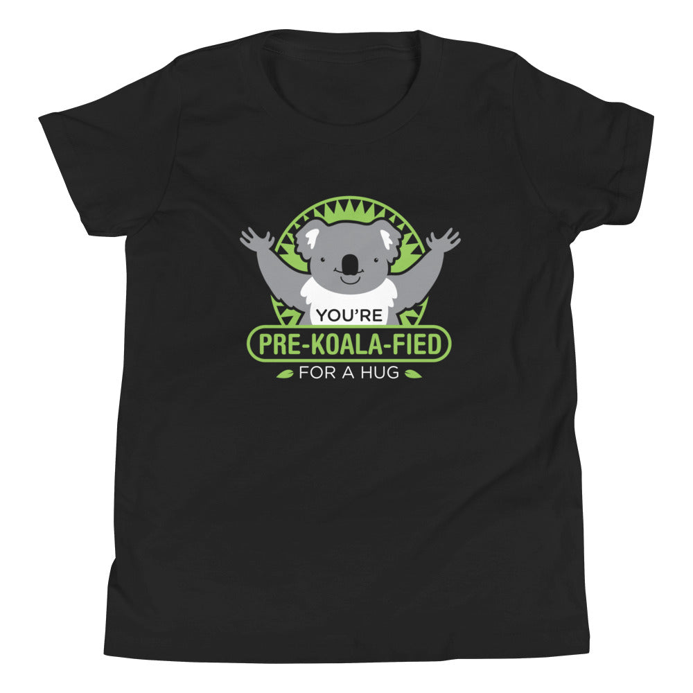 You're Pre-Koala-Fied For A Hug Kid's Youth Tee product image 2