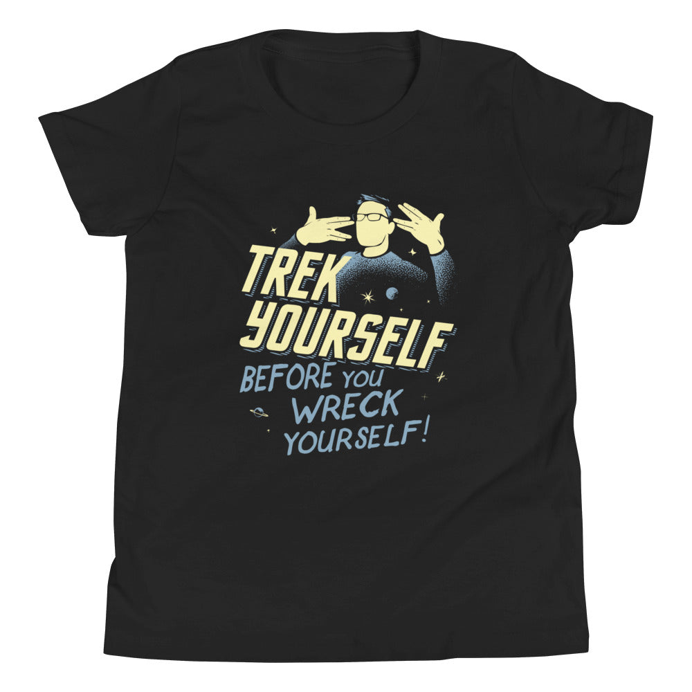 Trek Yourself Before You Wreck Kid's Youth Tee product image 2